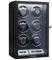 Klarstein Uhrenbeweger für Automatikuhren, Automatik-Uhrenbeweger für 6 Uhren, Automatikuhr Uhrenbeweger mit Acryl-Tür, Automatischer Uhrenbeweger, Blaue LEDs, Watch Winder mit 5 TPD Einstellungen
