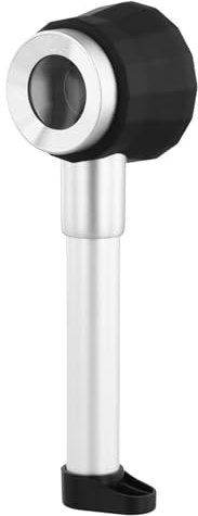 QWORK® Handlupe 10-facher Verstärkung mit 3 Licht und Messskala, für Schmuck Identifikation, Dokumentenprüfung, Modellierprozess