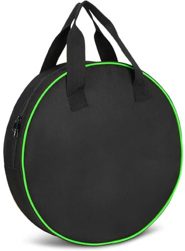 EV Cable Bag, Water Resistant Caravan Cable Bag, EV Portable Cable Bag Charging Cable Bag, Cable Storage Bag Waterproof Heavy Duty Cable Storage Bag for All kinds of Cables and Car Accessories(Black)
