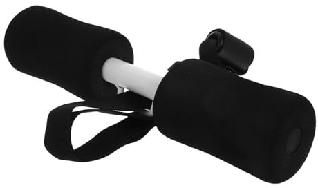 Toyvian Yoga Fitnessgeräte Sit Up Stange Fußhalter Sit Up Assistent Gerät Übung Workout Crunches Hilfe Ergonomie Sit Up Stange Sit Up Maschine Sit Up Tool Sit Up Gerät Stahl Schwarz