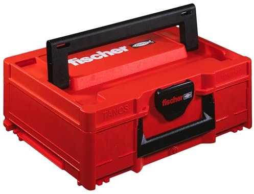 fischer Systainer M137, praktische und robuste Aufbewahrungs- und Transportbox, systemkompatibel und stapelbar, individuell anpassbar, Einhandbedienung für ein einfaches Handling