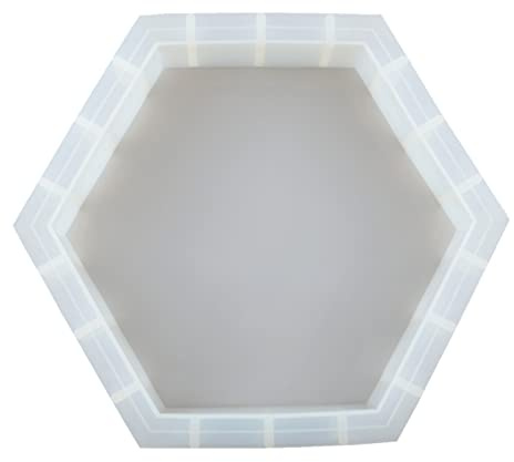 Grande piccolo aggiornamento resina esagonale in silicone per conservare fiori matrimonio San Valentino regali decorazioni per la casa stampi per resina epossidica