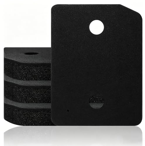 Solivive 4 Stück Trockner Filter, Miele T1 9164761 Serie Original Sockelfilter 207 x 157 x 30 mm, Schwammfilter Trockner für Miele Wärmepumpentrockner, Fine/Coarse