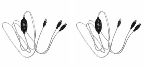 Cryofu 2 cables USB in-OUT MIDI convertidores de PC a música y teclado