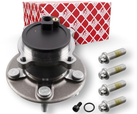 febi bilstein 32598 Radlagersatz mit ABS-Impulsring und Anbaumaterial, 1 Stück