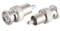 S-Conn BNC - Stecker auf Cinchstecker