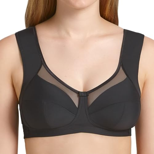 Anita Comfort Women's Comfort Relief Clara Bra, Black (black 001), 95F EU, 42F UK