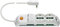Vimar FP00526.C.B Presa 2univ.+4P17/11+SPB17+int+2USB+SPDb