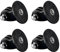 Sametop Adaptador de Montaje en Trípode Compatible con Cámaras de Acción GoPro Hero 13, 12, 11, 10, 9, 8, 7, 6, 5, 4, Session, 3+, 3, 2, 1, Hero(2018), MAX, dji Osmo, Sjcam, Xiaoyi (4 Paquetes)