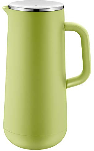 WMF Impulse Thermoskanne 1l, Isolierkanne für Kaffee oder Tee, Drehverschluss, hält Getränke 24h kalt & warm, Lime grün