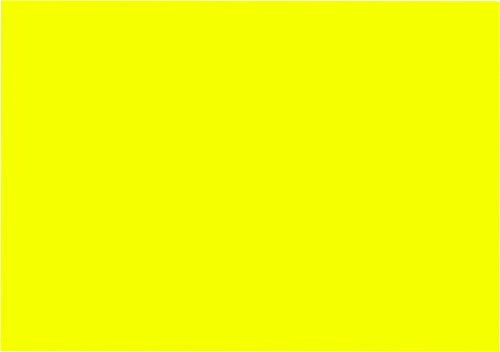Neonpapier Extrem Grell NEON Gelb 500 Blatt DIN A3, 80 g/qm Briefpapier, Leuchtpapier Party Deko Bastel Papier