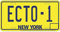 Signs 4 Fun Ghostbusters | ECTO-1 New York | Metal Stamped License Plate