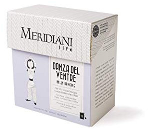 Tisana DANZA DEL VENTRE | Favorisce la silhouette | Tisana con Maté, Verbena e Ortica | Tisane Funzionali Meridiani | 12 Filtri in tessuto bio