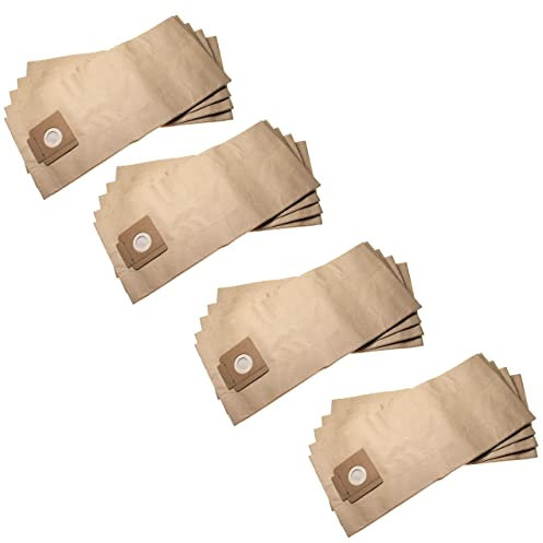vhbw 20x Staubsaugerbeutel kompatibel mit Kärcher T 15/1 Professional, T 15/1 eco!efficiency, T 15/1+ ESB 28, T 17/1 Staubsauger - Papier