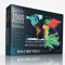 Weltkarte Puzzle 1500 Teile modern detailierte 80x60cm mit gratis Poster
