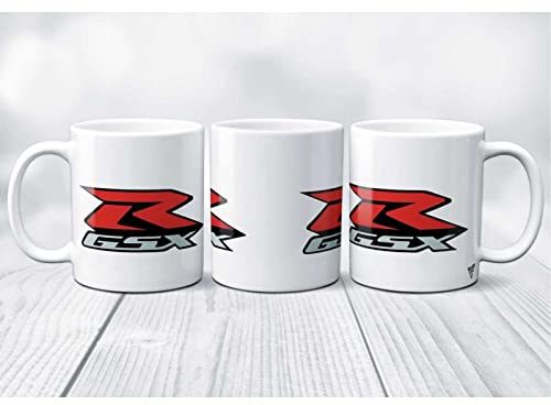 SUPER FABRIQUE GSXR Keramik-Tasse mit Logo, bedruckt in Frankreich
