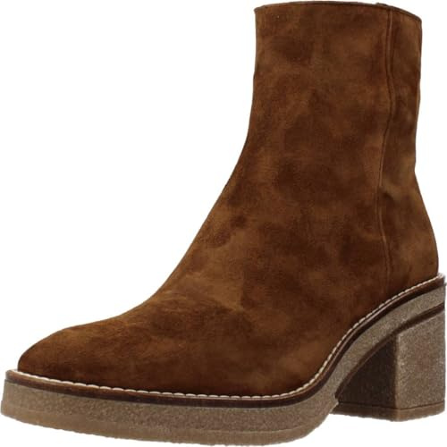 ALPE Janis Braune Lederstiefeletten