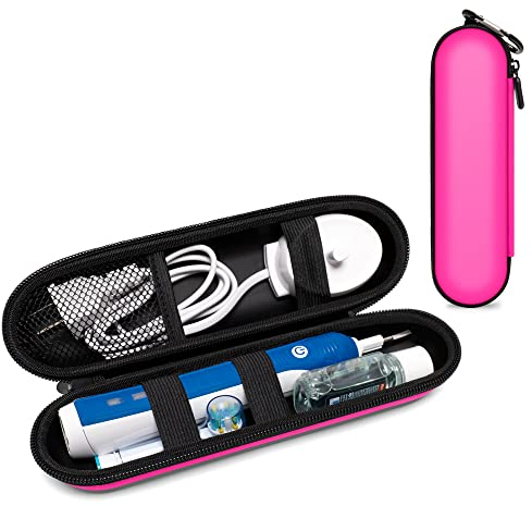 Custodia da viaggio per spazzolino elettrico compatibile con Oral-B Pro e la maggior parte degli altri marchi di spazzolini elettrici