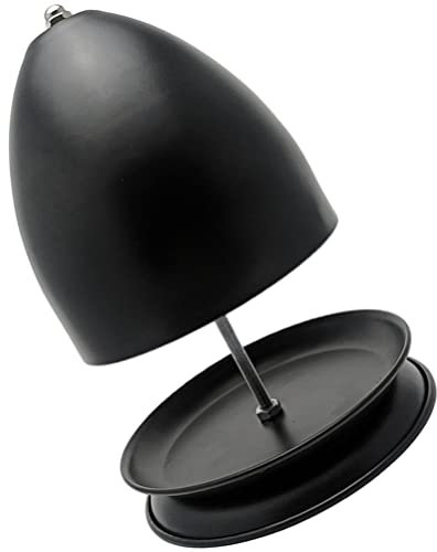 Beavorty Teelichtofen Für Wohltuende Wärme Kerzenhalter Mattschwarzem Mit Großem Sockel Für Mehrere Teelichter Für Aromatherapie Hochzeiten Und Gemütliche Abende