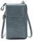 CRSUSUKJ Crossbody Tasche, Brieftasche Damen Umhängetasche, Handytasche zum Umhängen, PU Leder Damen Umhängetasche, Leder Viele Fächer Handy Schultertasche, Handytasche Geldbörse für Frauen. (blau)