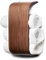 Support de papier toilette, étagère en bois, rangement de rouleaux de papier toilette flottant, suspension murale, supports uniques pour salle de bain (noyer, large)