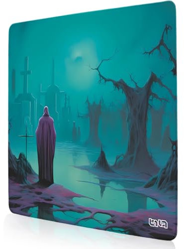 Tilt Mouse Mat 30x30 cm for Desk | Non-Slip Desk Mat Large | Waterproof Desk Pad for Home Office Accessories and Office Gadgets | Protector Keyboard Mat (from Beyond The Worlds)