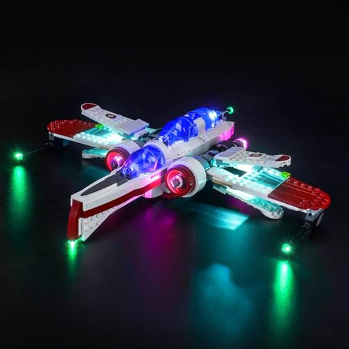 Led Licht Set für Lego ARC-170 Starfighter 75402, Dekorative Beleuchtung Set Kompatibel mit Lego 75402(nur Lichter, Keine Modelle) (75402 ARC-170 Starfighter)