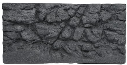 Lucky Reptile Rock Background - Scape it Easy - Basalt Grey, 78 x 38 cm, passende für Starter Kits 80 cm