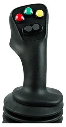 sdgERYEeg Joystick industriale, Maniglia for veicoli da costruzione multiasse Hall, maniglia for escavatore rotante, joystick a bilanciere for mietitrebbia, macchina modificata(Power Supply 12v)