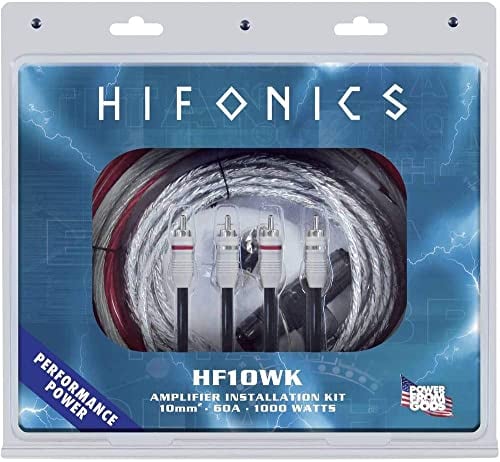 Hifonics HF10WK Car HiFi Endstufen-Anschluss-Set 10 mm²