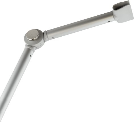 Victoria M. Bedienstab für Cosiflor Plissees nach Maß, mit verstellbarem Gelenk, aus Aluminium und Kunststoff, 200 cm, Silber