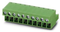 PHOENIX CONTACT FRONT-MSTB 2,5/2-ST Leiterplattengrundleiste, 2.5 mm² Nennquerschnitt, 2 Anschlüsse, FRONT-MSTB 2.5/..-ST Artikelfamilie, 5mm Rastermaß, Grün, 100 Stück