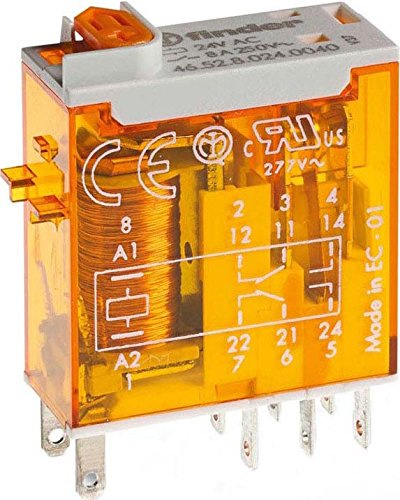Miniatur-Relais 2W 8A Spsp.24VAC 46.52.8.024.0040