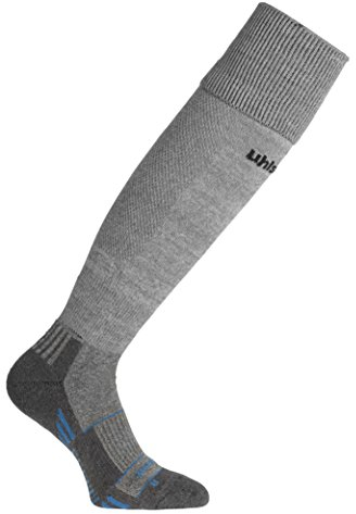 Uhlsport Herren Stutzenstrumpf Team Pro Player, dark grey melange/schwarz, 45-47, 100369119