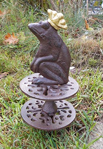 Deko-Impression Gartenschlauchrolle Frosch Umlenkrolle Schlauchführung m. Erdspieß