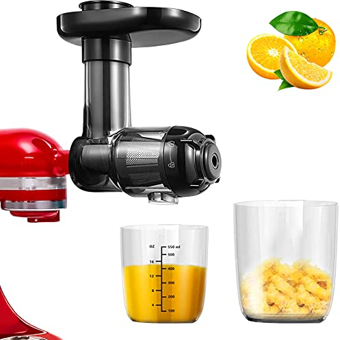 Citrus Juice Extractor for Kitchen Aid, Kitchen Aid Accessories for Cold Pressing Juice, Creates Fresh and Healthy Vegetables and Fruit Juices