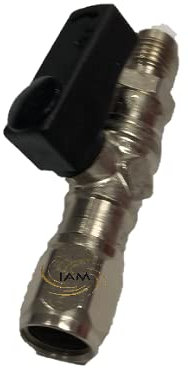 Grifo - Válvula para botella gas R32 Conexión 1/2 SX salida 1/4