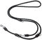 Trhillsbrad Hundeleine 3m x 10mm, Verstellbare hundeleine jeden Hund, Multifunktionsleine Doppelleine Umhängeleine robust, schwarz