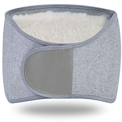 Lendenwirbelstützgürtel Winter Rückenstütze Plüschfutter Bauchgürtel Wärme Rückenstützgürtel Verdickt Rückenstützbandage Taillenschutz Lendenwirbelstütze Kälteschutz Wärmegürtel für Damen Herren