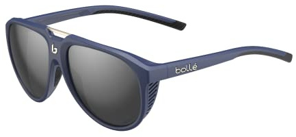 Bollé - Euphoria, Größe M, Sonnenbrillen, Blau Dunkel Matt, Unisex | Sonnenbrillen, Nylon, Blau Dunkel Matt, Volt+ Kalt Weiß Polarisiert, 3 Kat, Polarisiert, Nicht Photochrom, Unisex, Erwachsene