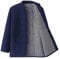 Rubruan Veste matelassée chinoise pour homme - Vêtement traditionnel chaud rembourré - Tai Chi Uniforme Tang Style hiver décontracté - Coton, bleu foncé, L