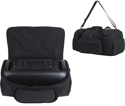 BeisDirect PartyBox Protective Tote Bag For JBL PARTYBOX ON THE GO Speaker Case Storage Bag with Shoulder Strap for Microphones, Cable and Speaker Storage Accessories