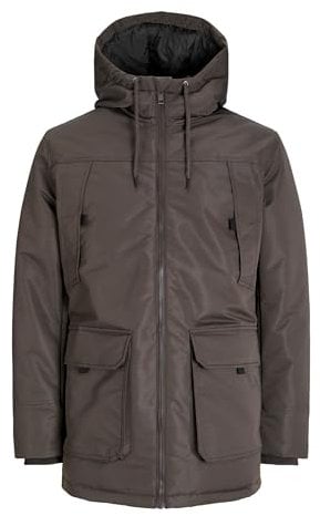JACK & JONES Parka Jjconstruct Chaqueta, mantillo, L para Hombre