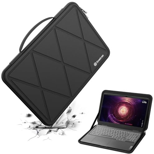 Smatree Custodia protettiva rigida in EVA compatibile con il portatile da gioco Lenovo LOQ 15IRH8 da 15'', IdeaPad Gaming 3 /Gaming 3i Gen 7 da 15,6'', LOQ 15APH8/Legion 7 Gen 7 da 16 pollici (X8303)