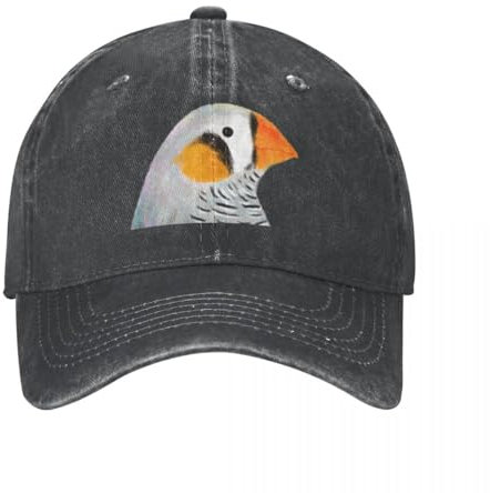 TeysHa Baseballkappe Snapback Sonnenhut Zebra Finch Vogel Cap Cowboy Hut Angeln Hut Snapback Cap Herren Hut Damen Männer Frauen