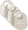 Jollein Lätzchen Baby - Animals - 5er Pack - Lätzchen Wasserdicht - Mit Klettverschluss - Babylatz - Sabberlätzchen Baby