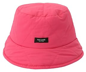 kate spade new york Cappello da pescatore trapuntato Sam da donna, Pennarello rosa, Taglia unica