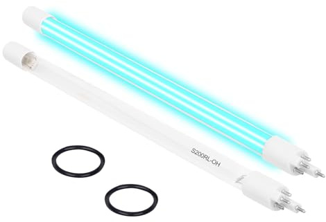 S200RL-HO Ersatzlampe für VIQUA VH200 System, Ü Leuchtmittel 100% kompatibel mit VIQUA VH200, SC-200, SCM-200, SPV-200, SP200-HO, SPV-3.5 Systemen, Lampenlebensdauer 18.000 h, OEM-Qualität