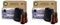 Air Wick Aroma-Öl Flakon Starter Set - Air Wick Diffuser mit 2 Nachfüllern - Blumiger Raumduft mit ätherischen Ölen - Duft: Entspannender Lavendel - 2 x 20 ml Öl + Gerät in Weiß (Packung mit 2)