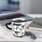 AELKSP Tasses Magique Mugs Change De Couleur en Fonction De La Température du Liquide,Mug Cadeau Original Tasse pour 330ml, Armes à feu pistolet et revolver